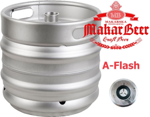 Пиво MakarBeer живе розливне напівтемне нефільтроване India Pale Ale Caravan 30 л кег - 1