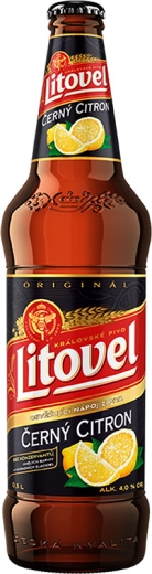 Пиво Litovel мікс Cerny Citron 0,5 л скло - 1