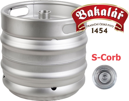 Пиво Bakalar Разливное светлое Premium Beer Бакалар 4,9% 30 л кег - 1