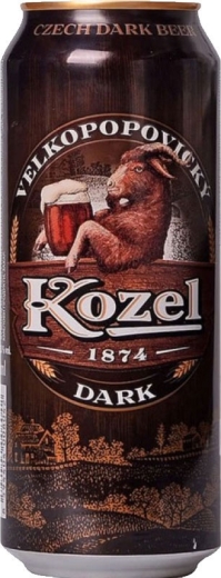 Пиво Kozel Velkopopovicky темне Dark Cerny темне 10% 0,5 л ж / б - 1