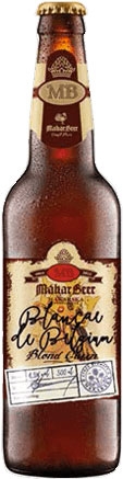 Пиво MakarBeer живое пшеничное светлое Blanche de Belgium 0,5 л стекло - 1