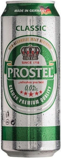 Пиво Prostel безалкогольне N/A 0,5 л ж/б - 1