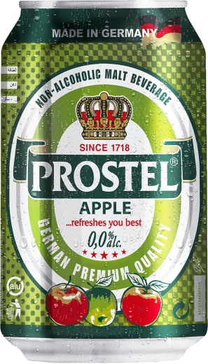 Пиво Prostel безалкогольне Radler Apple N/A яблуко 0,33 л ж/б - 1