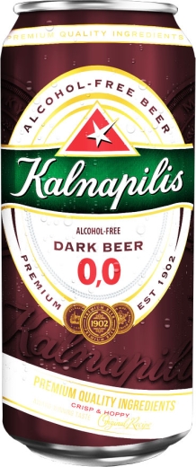 Пиво Kalnapilis безалкогольне темне N/A 0,5 л ж/б - 1