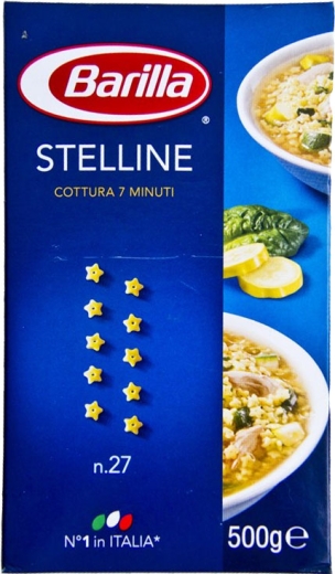 Макарони Barilla n. 027 Зірочки Stelline 500 г - 2