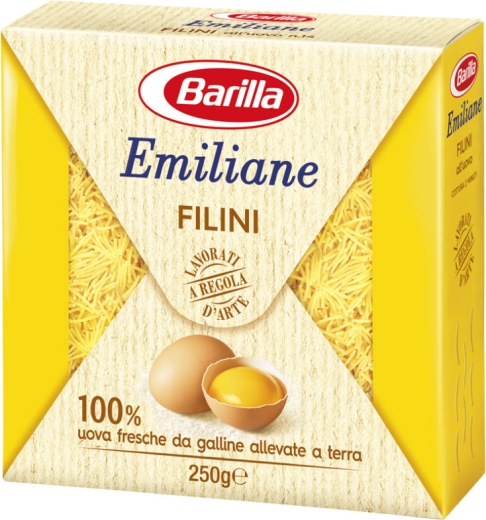 Макарони Barilla n. 014 Вермішель Дрібна Emiliane Filini 250 г - 1