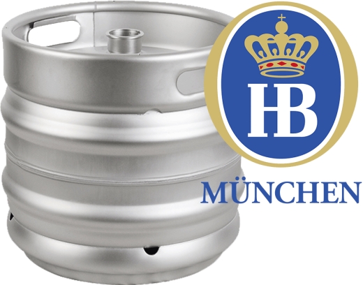 Пиво Hofbräu розливне світле пшеничне München Weiss кег 20 л - 1