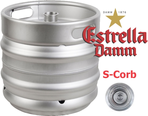 Пиво Estrella Damm Inedit разливное светлое пшеничное  кей-кег 30 л - 1