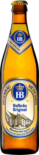 Пиво Hofbräu світле Original Munchen 0,5 л скло - 1 Пиво Hofbräu світле Original Munchen 0,5 л скло - 1