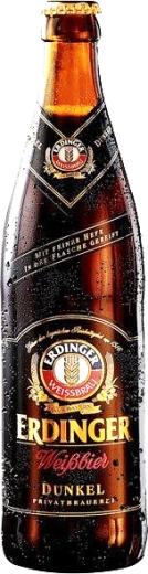 Пиво Erdinger Weissbier Dunkel светлое пшеничное 0,5 л стекло - 1