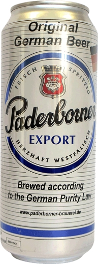 Пиво Paderborner Export світле 0,5 л ж/б - 1