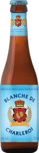 Пиво Blanche de Charleroi світле Wheat Beer Ale 0,33 л скло - 1