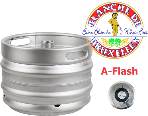 Пиво Blanche De Bruxelles розливне світле пшеничне кег 15 л - 1