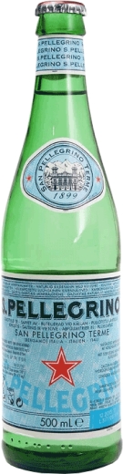 San Pellegrino вода мінеральна сильногазована 0,5 л скло - 1