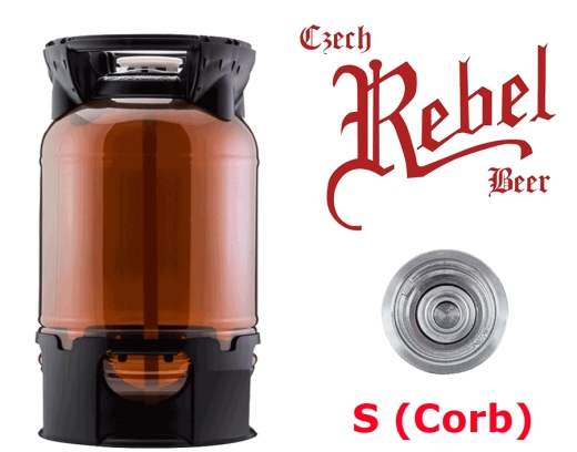 Пиво Rebel розливне світле Original Premium 12 30 л ПЕТ-кег - 1