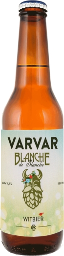 Пиво Varvar живе світле Blanche de Blanche Witbier 0,33 л скло - 1