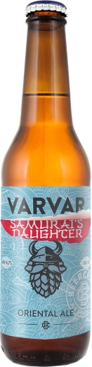 Пиво Varvar живе напівтемне Samurai's Daughter Cream Ale 0,33 л скло - 1