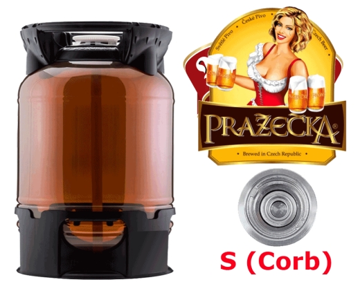 Пиво Prazacka Розливне світле Пражечка Lager 4,0% key keg 30 л - 1