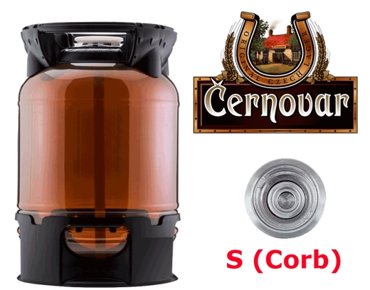 Пиво Cernovar Розливне темне Черновар Dark Lager 4,5% петайнер кег 30 л - 1