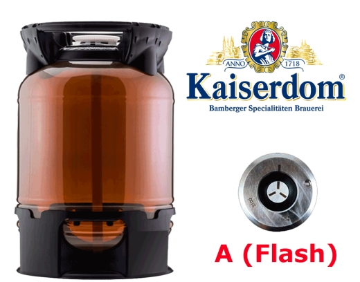 Пиво Kaiserdom Розливне темне Кайзердом Dark Lager 4,7% петайнер кег 30 л - 1
