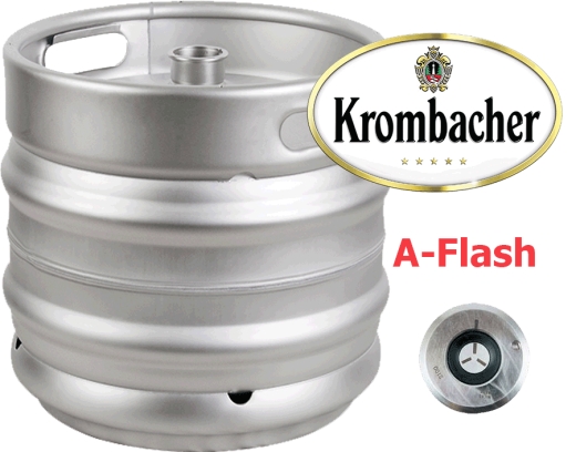 Пиво Krombacher Разливное тёмное Кромбахер Darck Beer 4,3 % кег 30 л - 1