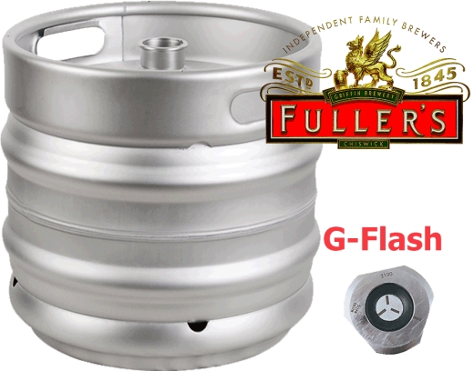 Пиво Fuller's Розливне Янтарне Amber Ale Strong Bitter крафтового ЕСБ 5,9% кег 30 л - 1