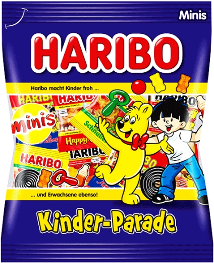 Цукерки Haribo Парад Kinder Parade жувальні 250 г - 1