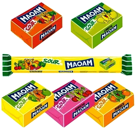 Конфеты Haribo Маоам кубики Sour жевательные 66 г - 1