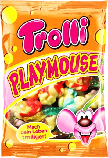 Цукерки Trolli Миші PlayMouse жувальні 1000 г - 1