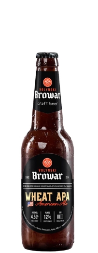 Пиво Волинський Бровар Wheat Apa Пшеничне 12,0 % American Ale 4,5 % 4,5 % glass (скло) 0,35 l (л) - 2