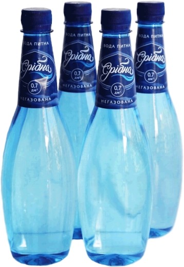 Вода питна негазована Срібна 0,7 л ПЄТ - 1