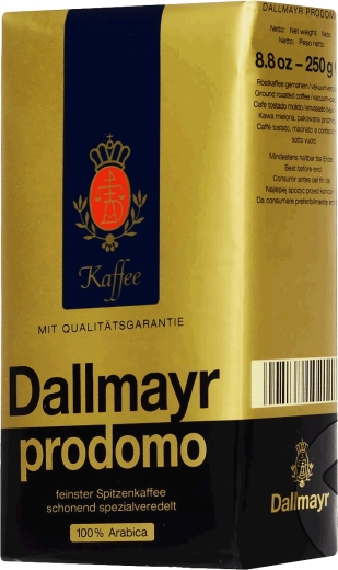 Кофе Молотый Dallmayr Prodomo Arabica 100% 250 г - 1
