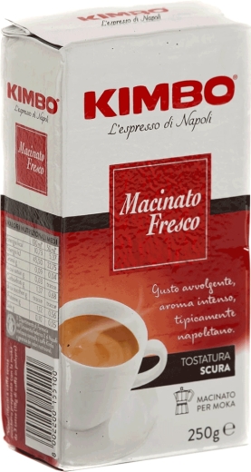 Кава Мелена KIMBO MACINATO FRESCO Arabica+Robusta 250 г - 1