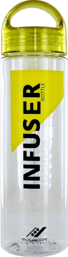 Пляшка для води 700 мл Rucanor Infuser Bottle Yellow унісекс жовта 30153699 - 1