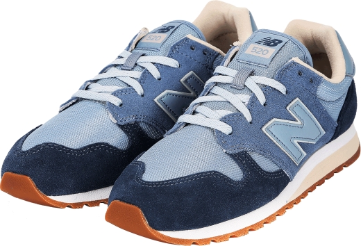 Кросівки New Balance WL520TI жіночі розмір 42 (US 9.5) весна-літо темно-сині/сині/білі тканина/шкіра - 2