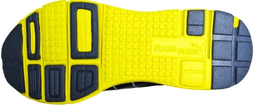 Кросівки Puma 357371 11 Future Disc унісекс розмір 35.5 (US 3) весна-літо сині/жовті/сірі текстиль/гума - 4