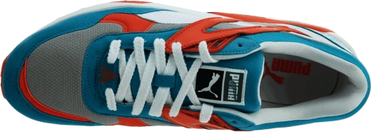 Кросівки бігові Puma 357837 07 Trinomic R698 CB/Nasturtium White Lg чоловічі розмір 46 (US 11.5) осінь-зима блакитні/бежеві/білі шкіра/текстиль/гума - 5