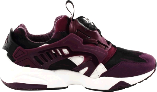Кросівки Puma 358964-01 Wns Disc Blaze Print жіночі розмір 36 (US 5) весна-літо чорні/фіолетові/білі шкіра/синтетика - 1