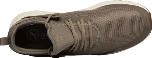 Кроссовки Puma 365284 06 Pacer Next Cage унисекс размер 40.5 (US 7) демисезон/лето серые/белые текстиль - 4