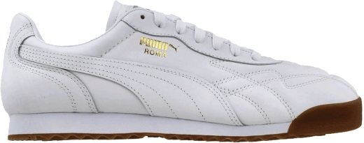 Кросівки Puma 366673 03 Roma Anniversario чоловічі розмір 45 (US 11) демісезон/літо білі/бежеві шкіра - 1
