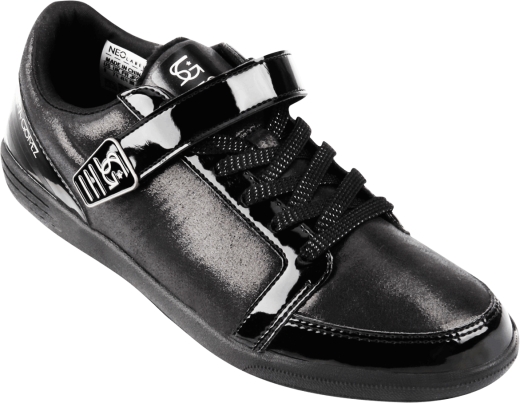 Кроссовки Adidas F76146 Neo Baseline Hook Lo SG женские размер 38.5 (US 7.5) весна-лето чёрные/серые экокожа/текстиль/резина - 2