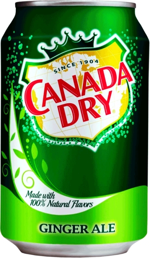 Dr. Pepper Canada Dry Ginger Ale Канада Драй Джинжер Ель 330 мл ж/б - 1