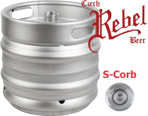 Пиво Rebel разливное светлое Original Premium 12 % Рэбэл 4,9 % кег 30 л - 2