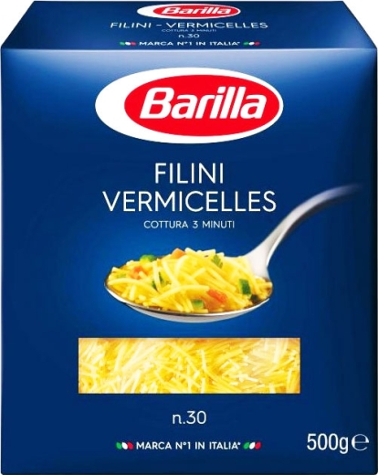 Макароны Barilla № 030 Филини Filini 500 г - 1