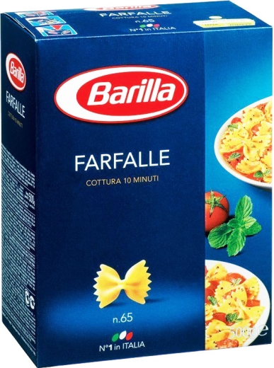 Макарони Barilla n. 065 Бантики Фарфалле Farfalle 500 г - 2
