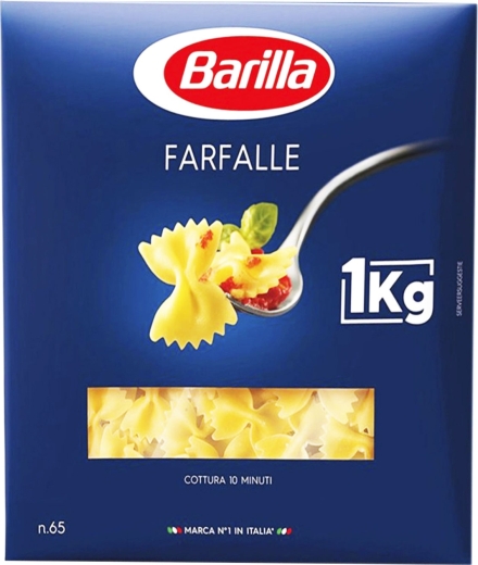 Макарони Barilla n. 065 Бантики Фарфалле Farfalle 1 кг - 1