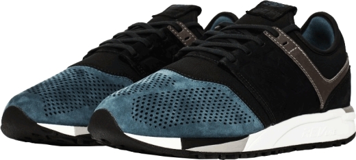 Кросівки New Balance MRL247N2 247 чоловічі розмір 46 (US 13) весна-літо чорний/блакитний шкіра/текстиль/синтетика - 3
