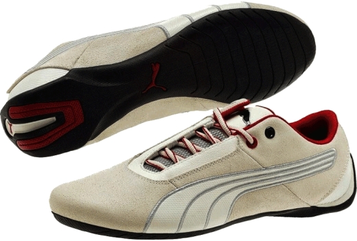 Кросівки Puma 305530 02 Future Cat S1 Nightcat дитячі розмір 38 (US 7) весна-літо сірий/червоний/білий шкіра/гума - 5