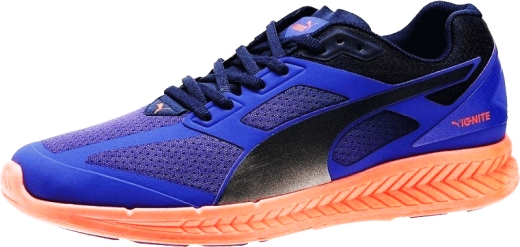 Кросівки бігові Puma 188041 01 Ignite - Deep Blue-Team Italia Navy-Fluorescent Peach чоловічі розмір 44 (US 10) осінь-зима фіолетовий текстиль/гума - 2