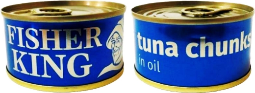 Тунець Fisher King шматочками в оліі 3x80 г метал. ключ - 3